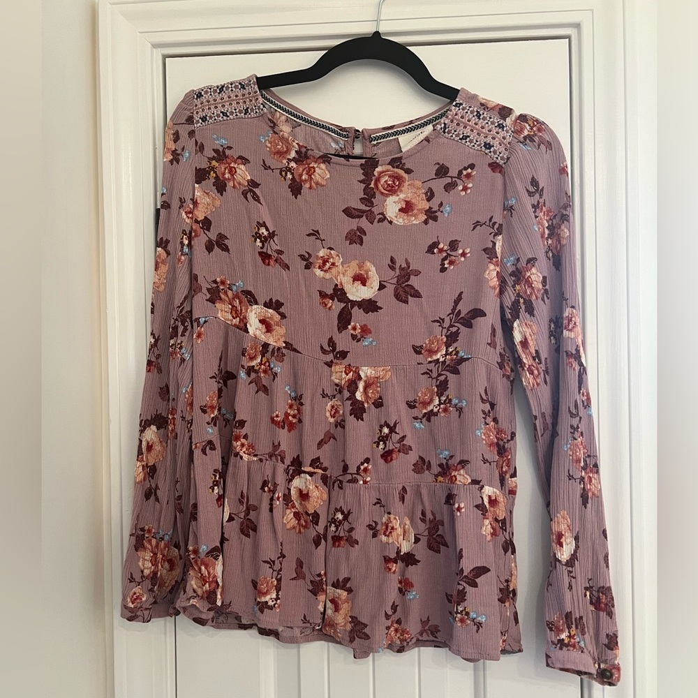 Knox rose purple flower top